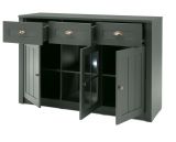 Sideboard Forres in grn Landhaus Kommode 130 x 86 cm