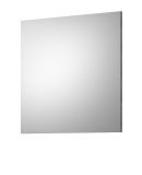 Garderobenspiegel Scout in Rauchsilber grau Wandspiegel 90 x 87 cm