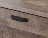 TV-Lowboard Emile in Eiche Tabak und schwarz TV Unterteil 166 x 50 cm