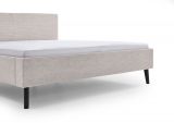 Polsterbett Isola in Beige Cord Doppelbett Liegeflche 180 x 200 cm