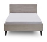 Polsterbett Isola in Beige Cord Einzelbett Liegefl�che 140 x 200 cm