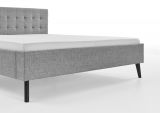 Polsterbett Area in grau Doppelbett Liegeflche 180 x 200 cm