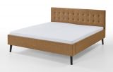 Polsterbett Area in Ocker Doppelbett Liegeflche 180 x 200 cm
