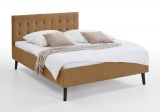 Polsterbett Area in Ocker Einzelbett Liegefl�che 140 x 200 cm