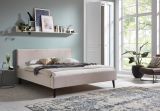 Polsterbett Telso in beige Doppelbett Liegeflche 180 x 200 cm