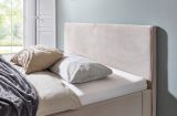 Polsterbett Telso in beige Doppelbett Liegeflche 180 x 200 cm