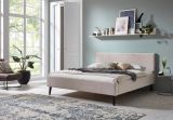 Polsterbett Telso in beige Doppelbett Liegeflche 180 x 200 cm