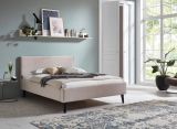 Polsterbett Telso in beige Einzelbett Liegefl�che 140 x 200 cm
