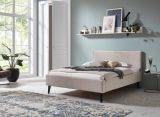 Polsterbett Telso in beige Einzelbett Liegefl�che 140 x 200 cm