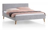 Polsterbett Stormy in grau Doppelbett Liegeflche 180 x 200 cm
