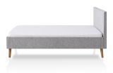 Polsterbett Stormy in grau Doppelbett Liegeflche 180 x 200 cm