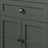 Flurkommode Stanton in grn und Evoke Eiche Landhaus Flur Diele Kommode 77 x 102 cm