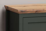 Flurkommode Stanton in grn und Evoke Eiche Landhaus Flur Diele Kommode 77 x 102 cm