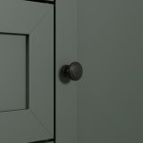 Garderobe Sitzbank Stanton in grn und Evoke Eiche Landhaus Garderobenbank und Schuhschrank 77 x 48 cm