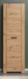 Garderobenschrank Follow in Artisan Eiche und Matera grau Flur Garderobe 62 x 199 cm