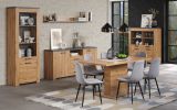 Sideboard Follow in Artisan Eiche und Matera grau Wohn- und Esszimmer Kommode 180 x 83 cm