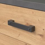 TV-Lowboard Follow in Artisan Eiche und Matera grau TV Unterteil 180 x 43 cm