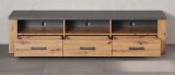 TV-Lowboard Follow in Artisan Eiche und Matera grau TV Unterteil 180 x 43 cm