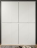Garderobenschrank Nevada in wei Schuhschrank 148 x 191 cm