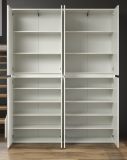Garderobenschrank Nevada in wei Schuhschrank 148 x 191 cm