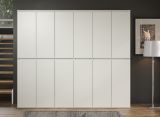 Garderobenschrank Nevada in wei Schuhschrank 222 x 191 cm