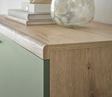 Sideboard Juna in Salbei und Evoke Eiche Kommode skandinavisch 107 x 83 cm