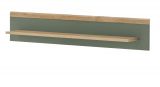 Wandboard Juna in Salbei und Evoke Eiche Wandregal skandinavisch 107 cm