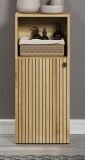 Badezimmer Kommode Bliss in Evoke Eiche Badschrank 40 x 95 cm