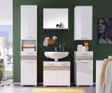 Bad Hngeschrank Mezzo in wei Hochglanz Badschrank 37 x 77 cm