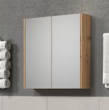 Badezimmer Spiegelschrank Touch in Artisan Eiche Badschrank 2-t�rig 69 x 70 cm