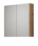 Badezimmer Spiegelschrank Touch in Artisan Eiche Badschrank 2-t�rig 69 x 70 cm