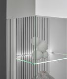 Vitrine Merced in wei matt Wohn- und Esszimmer Highboard 75 x 125 cm