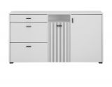 Sideboard Merced in wei matt Wohn- und Esszimmer Kommode 150 cm