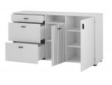 Sideboard Merced in wei matt Wohn- und Esszimmer Kommode 150 cm