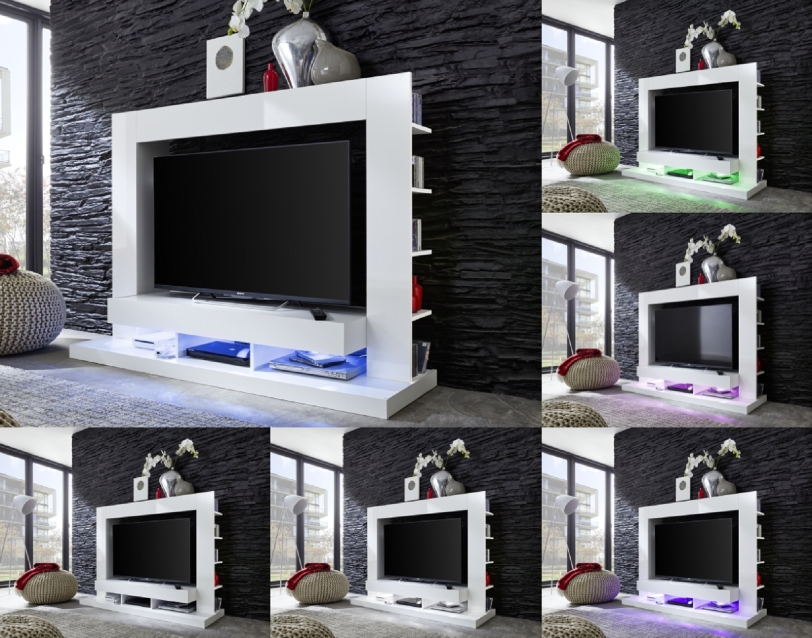 Wohnzimmer Tv Wand Weiss – Caseconrad.com