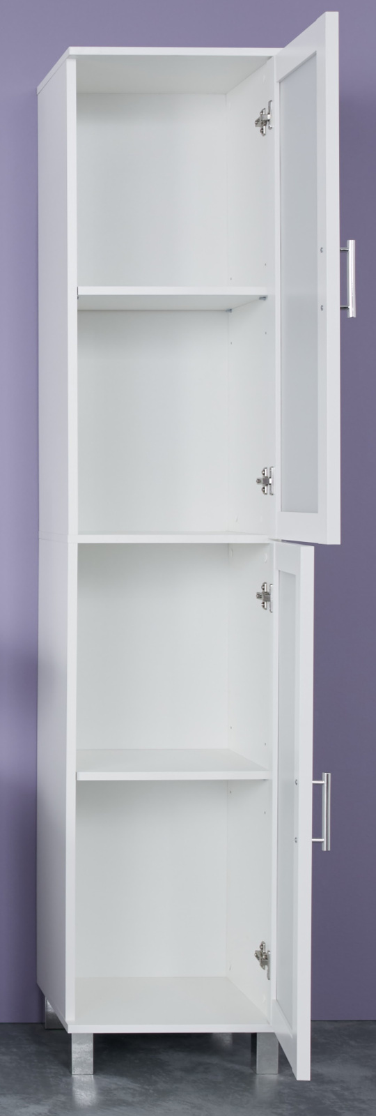 Badezimmer Hochschrank Florida weiß 35 cm