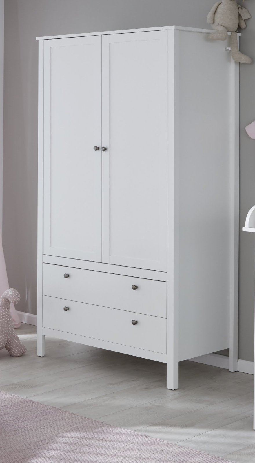 Babyzimmer Ole Komplett Set 4 Teilig Weiss Landhaus