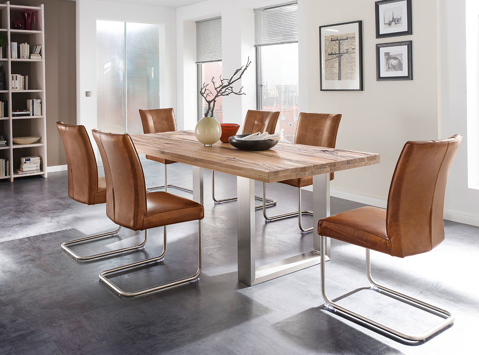 Esstisch Castello Wildeiche massiv 260 cm