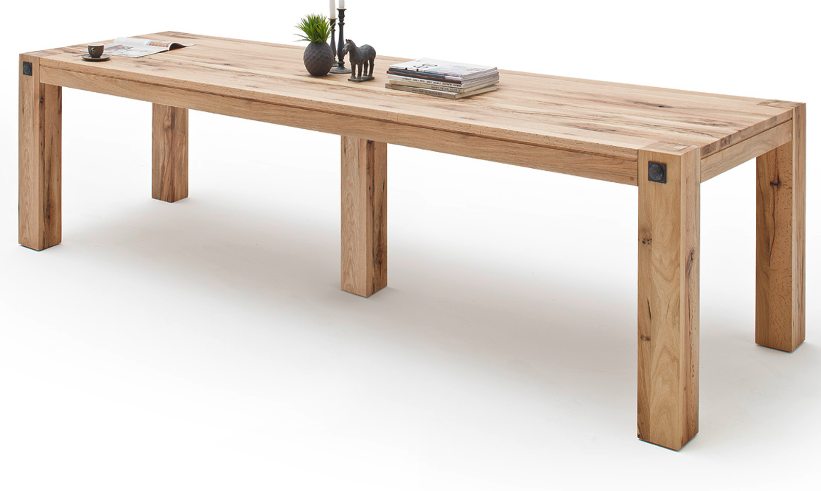 Esstisch Leeds Wildeiche Massiv 300 Cm