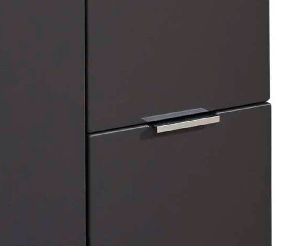 Waschbeckenunterschrank Concept1 in Graphit grau matt
