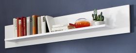 Wandboard Tokyo in weiß Wandregal 153 x 26 cm Wandboard Tokyo in weiß Wandregal 153 x 26 cm