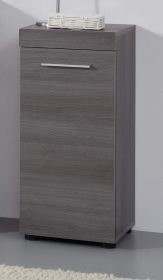 Badezimmer Kommode Runner in Sardegna grau Rauchsilber Badmbel Unterschrank 30 x 76 cm