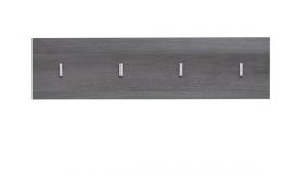 Garderobenleiste Line in Sardegna grau Rauchsilber Flur Wandgarderobe 80 x 21 cm Garderobenleiste Line in Sardegna grau Rauchsilber Flur Wandgarderobe 80 x 21 cm