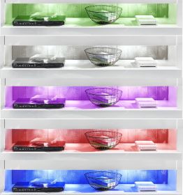 Unterbauspot Farbwechsel 2er Set Möbelleuchte Unterbauleuchte RGB mit Fernbedienung Unterbauspot Farbwechsel 2er Set Möbelleuchte Unterbauleuchte RGB mit Fernbedienung