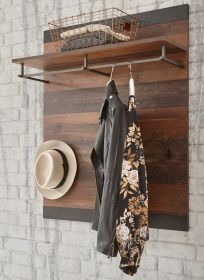Garderobenpaneel Ward in Old Used Wood Shabby Design mit Matera grau Wandgarderobe 80 x 100 cm Garderobenpaneel Ward in Old Used Wood Shabby Design mit Matera grau Wandgarderobe 80 x 100 cm