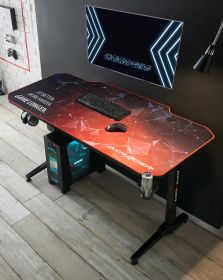 Gamingtisch DX-Racer in schwarz Computertisch Gaming Desk 140 x 66 cm