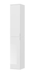 Stauraumschrank ProjektX in weiß Hochglanz Mehrzweckschrank 30 x 193 cm Hochschrank Stauraumschrank ProjektX in weiß Hochglanz Mehrzweckschrank 30 x 193 cm Hochschrank